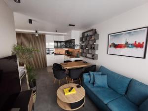 Posedenie v ubytovaní Smart Apartament Grunwaldzka 240
