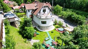 Zahrada ubytování Casa Catalea