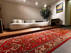 Χώρος καθιστικού στο MIST Boutique Hotel