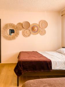 Postel nebo postele na pokoji v ubytování La Rosa Nautica Hostel