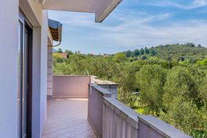 Balkón alebo terasa v ubytovaní Apartment Leo