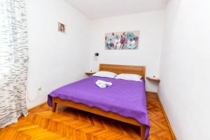 Posteľ alebo postele v izbe v ubytovaní Apartment Leo
