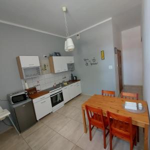 Kuchnia lub aneks kuchenny w obiekcie Apartament Parkowy