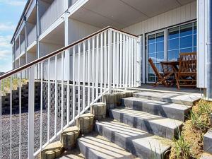 Balkón nebo terasa v ubytování Apartment Ringkøbing CXXIII