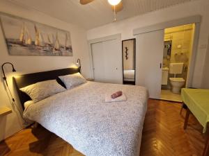 Postel nebo postele na pokoji v ubytování Apartment Ivan
