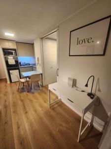 Küche/Küchenzeile in der Unterkunft Apart Lyon Suite