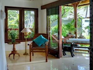 Ein Garten an der Unterkunft Villa Kedidi