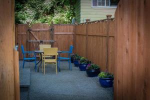 A patio or other outdoor area at Windslow Guest Suite at Kye Bay