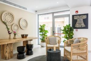 Posezení v ubytování Balance Hotel