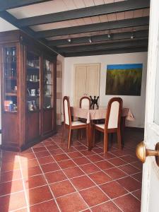 A seating area at Appartamento Deluxe Lecce