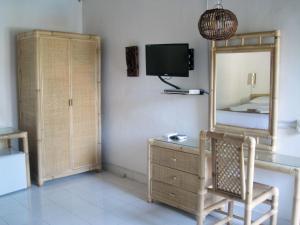 TV/Unterhaltungsangebot in der Unterkunft Keyani Bungalows Lovina