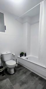 Ванная комната в Apartamento Illa Salvora, Portonovo
