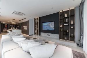 TV/trung tâm giải trí tại 芭提雅 Olivia Pool Villa