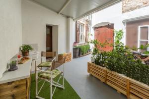Vonkajšia záhrada v ubytovaní Studio apartment Ginger Porec