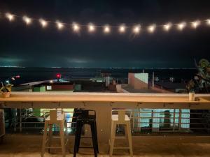 A balcony or terrace at 宿室唷