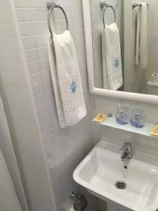Koupelna v ubytování Hotel Marítimo Urban