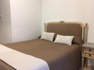 Katil atau katil-katil dalam bilik di Hotel Maritimo