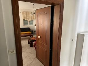 A bed or beds in a room at beautiful apartment near the beach