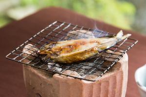 Tiện nghi BBQ cho khách tại ryokan