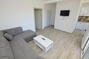 TV a/nebo společenská místnost v ubytování Apartmani Tomic Igalo