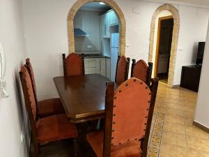 Χώρος καθιστικού στο Apartament Layla La Mata