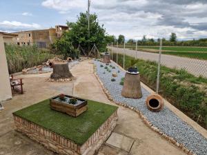 Vonkajšia záhrada v ubytovaní Casa rural Benjamin
