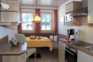 Η κουζίνα ή μικρή κουζίνα στο Landhaus Conny