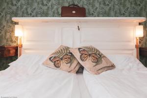 Postel nebo postele na pokoji v ubytování ÖlandsRo B&B