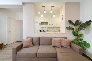 Η κουζίνα ή μικρή κουζίνα στο AMVROSIA APARTMENT