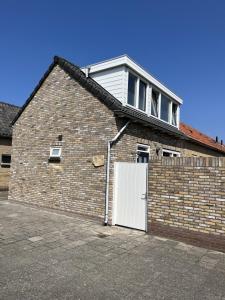 Bygningen som feriehuset ligger i