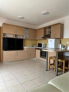 Dapur atau dapur kecil di Apartment Lara