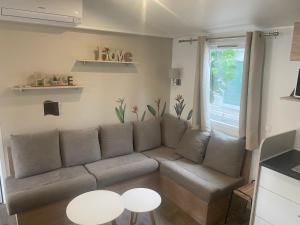 Posezení v ubytování Mobilhome élégance