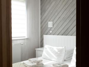 Postel nebo postele na pokoji v ubytování Kolochava Eco Resort