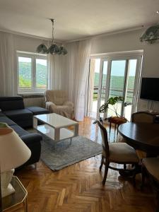 Posezení v ubytování Apartment Ljubica
