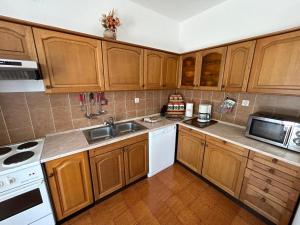 Kuchyň nebo kuchyňský kout v ubytování Apartment Ljubica