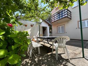 Balkón nebo terasa v ubytování Apartment Ljubica