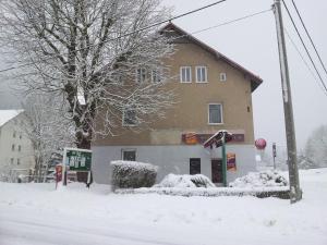 Guest House Pod Lesem Merklín talvel