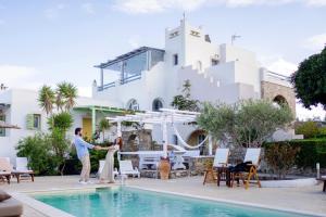 Swimmingpoolen hos eller tæt på Callisto Plus Villa 1st and ground floor