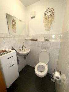 Koupelna v ubytování Apartment Schorndorf