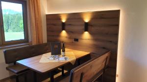 Χώρος καθιστικού στο Ferienwohnung Morgensonne