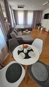 Posezení v ubytování Apartmány v Zlatej uličke