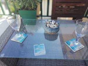 Minuman di Appart 5p terrasse sud vue mer, accès direct plage