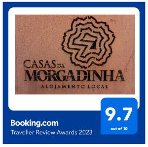 Certifikát, hodnocení, plakát nebo jiný dokument vystavený v ubytování CASAS DA MORGADINHA - Casas de Férias e Turismo Rural