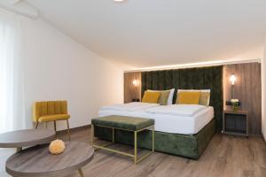 Voodi või voodid majutusasutuse Hotel Sole - Sonne toas