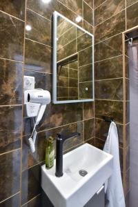 Koupelna v ubytování Studio apartman CENTAR