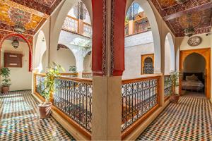 Postel nebo postele na pokoji v ubytování Riad N 15 Zefriti