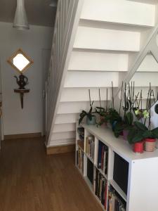 Die Bibliothek im Bed & Breakfast