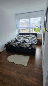 Ένα ή περισσότερα κρεβάτια σε δωμάτιο στο Old Town View