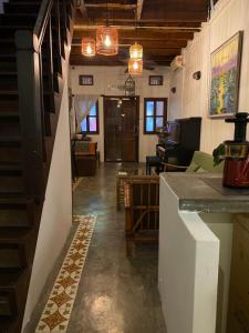 A seating area at Homs Female Hostel