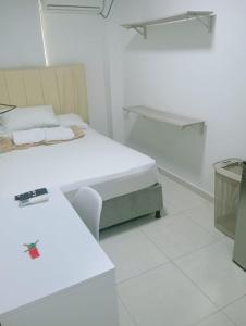 Postel nebo postele na pokoji v ubytování Hostel HA LUXURY